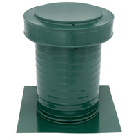 Flat Roof Attic Vent - Keepa Vent | 9" Diameter | Flat Flange | 63 Sq. In. NFA - Active Ventilation Products