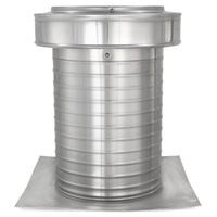 Flat Roof Attic Vent - Keepa Vent | 9" Diameter | Flat Flange | 63 Sq. In. NFA - Active Ventilation Products