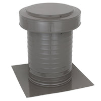 Flat Roof Attic Vent - Keepa Vent | 9" Diameter | Flat Flange | 63 Sq. In. NFA - Active Ventilation Products