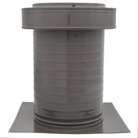 Flat Roof Attic Vent - Keepa Vent | 9" Diameter | Flat Flange | 63 Sq. In. NFA - Active Ventilation Products