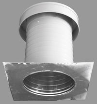 Flat Roof Attic Vent - Keepa Vent | 9" Diameter | Flat Flange | 63 Sq. In. NFA - Active Ventilation Products
