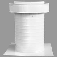 Flat Roof Attic Vent - Keepa Vent | 9" Diameter | Flat Flange | 63 Sq. In. NFA - Active Ventilation Products