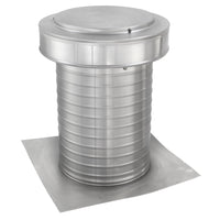 Flat Roof Attic Vent - Keepa Vent | 9" Diameter | Flat Flange | 63 Sq. In. NFA - Active Ventilation Products