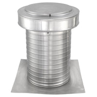 Flat Roof Attic Vent - Keepa Vent | 9" Diameter | Flat Flange | 63 Sq. In. NFA - Active Ventilation Products