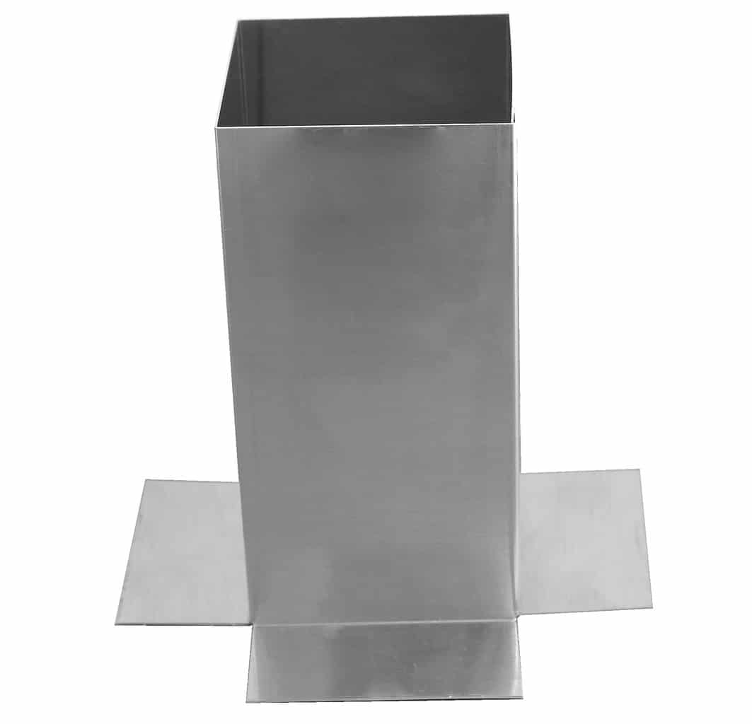 PP-4x4-H8 | Pitch Pan - Pitch Pocket  |  4" x 4" Wide - 8" Tall