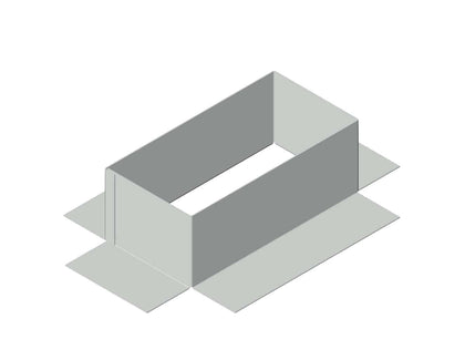 Pitch Pan - Pitch Pocket 4" x 8" Wide - 3" Tall