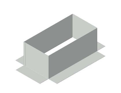 Pitch Pan - Pitch Pocket 6" x 12" Wide - 5" Tall