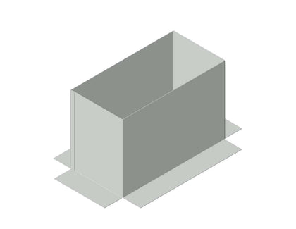 Pitch Pan - Pitch Pocket 6" x 12" Wide - 8" Tall