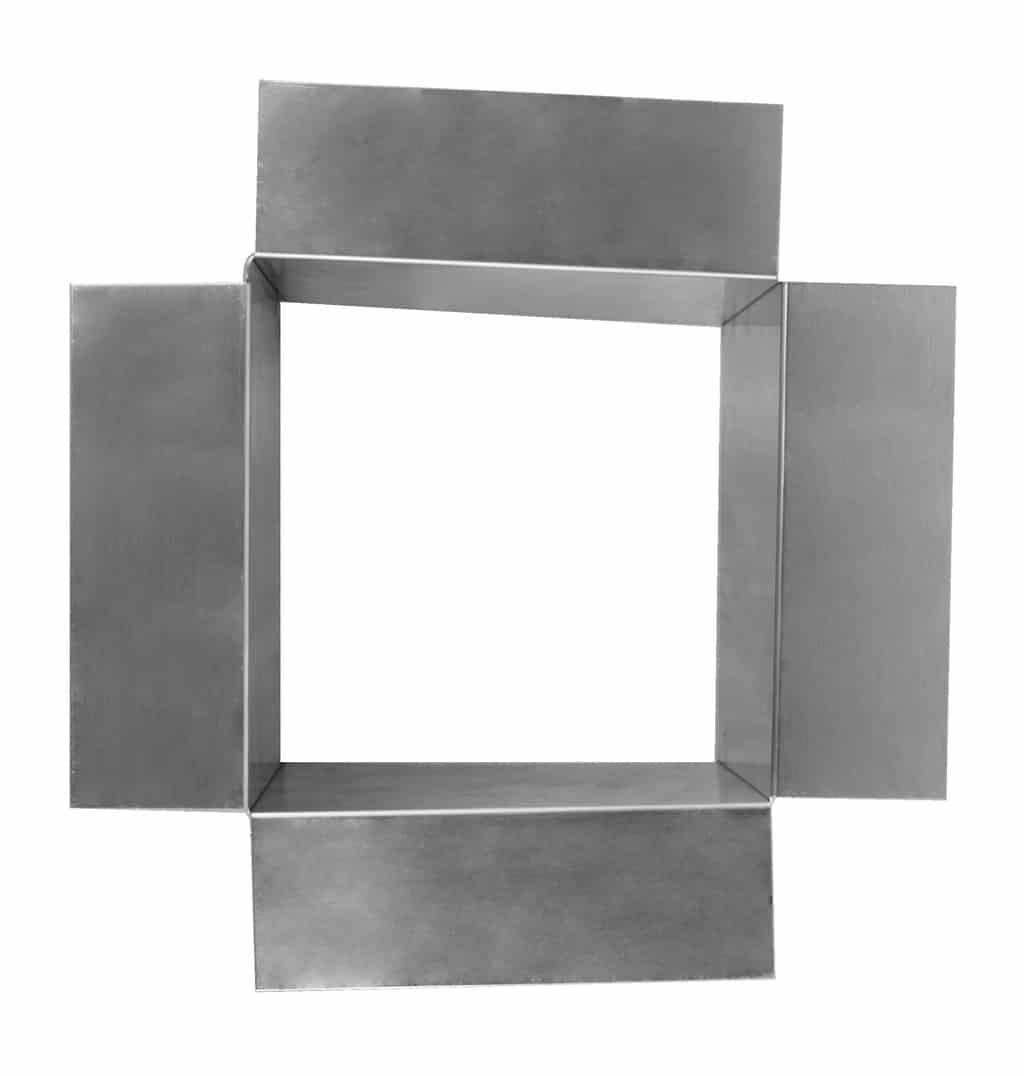 PP-6x6-H8 | Pitch Pan - Pitch Pocket  |  6" x 6" Wide - 8" Tall