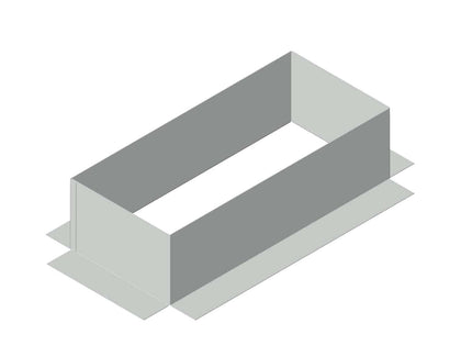 Pitch Pan - Pitch Pocket 8" x 18" Wide - 5" Tall