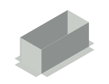 Pitch Pan - Pitch Pocket 8" x 18" Wide - 8" Tall