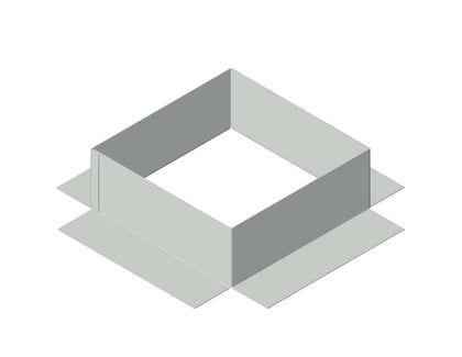 Pitch Pan - Pitch Pocket 8" x 8" Wide - 3" Tall