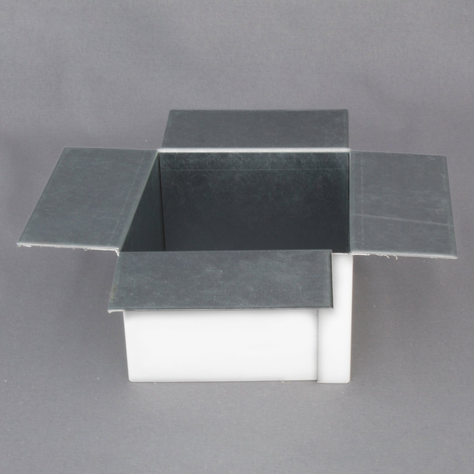TPO-Clad_Pitch-Pan_Pitch-Pocket 4 inches square by 3 inches high