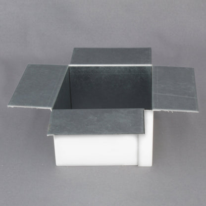 TPO-Clad_Pitch-Pan_Pitch-Pocket 4 inches square by 3 inches high