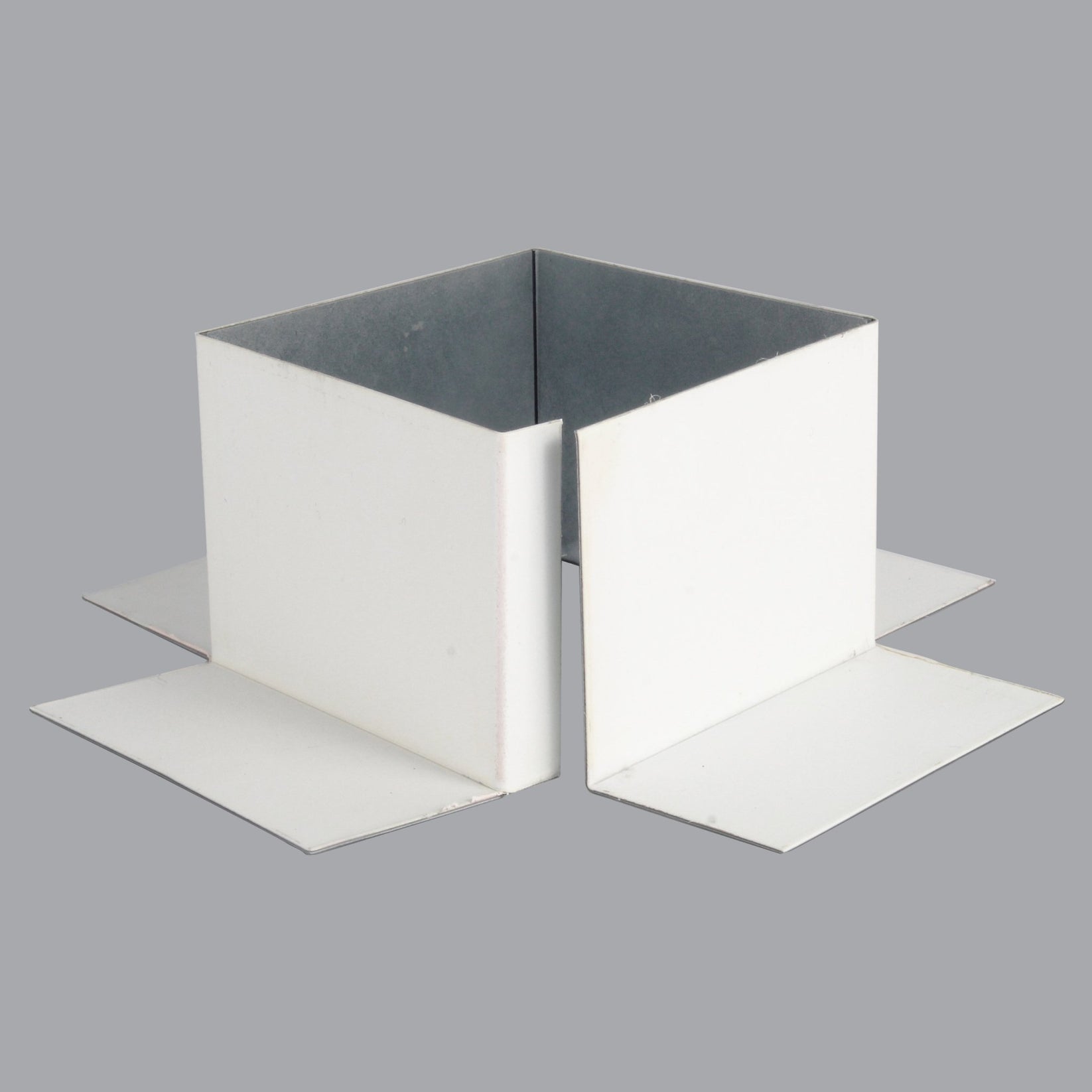 TPO Clad Steel Pitch Pan - Pitch Pocket 4" x 4" Wide - 3" Tall - Active Ventilation Products