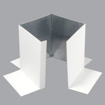 TPO Clad Steel Pitch Pan - Pitch Pocket 4" x 4" Wide - 5" Tall - Active Ventilation Products