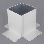 TPO Clad Steel Pitch Pan - Pitch Pocket 4" x 4" Wide - 5" Tall - Active Ventilation Products