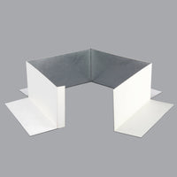 TPO Clad Steel Pitch Pan - Pitch Pocket 6" x 6" Wide - 3" Tall - Active Ventilation Products