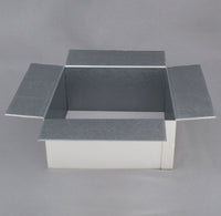 TPO Clad Steel Pitch Pan - Pitch Pocket 6" x 6" Wide - 3" Tall - Active Ventilation Products