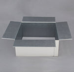 TPO Clad Steel Pitch Pan - Pitch Pocket 6" x 6" Wide - 3" Tall - Active Ventilation Products