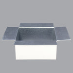 TPO Clad Steel Pitch Pan - Pitch Pocket 6" x 6" Wide - 3" Tall - Active Ventilation Products