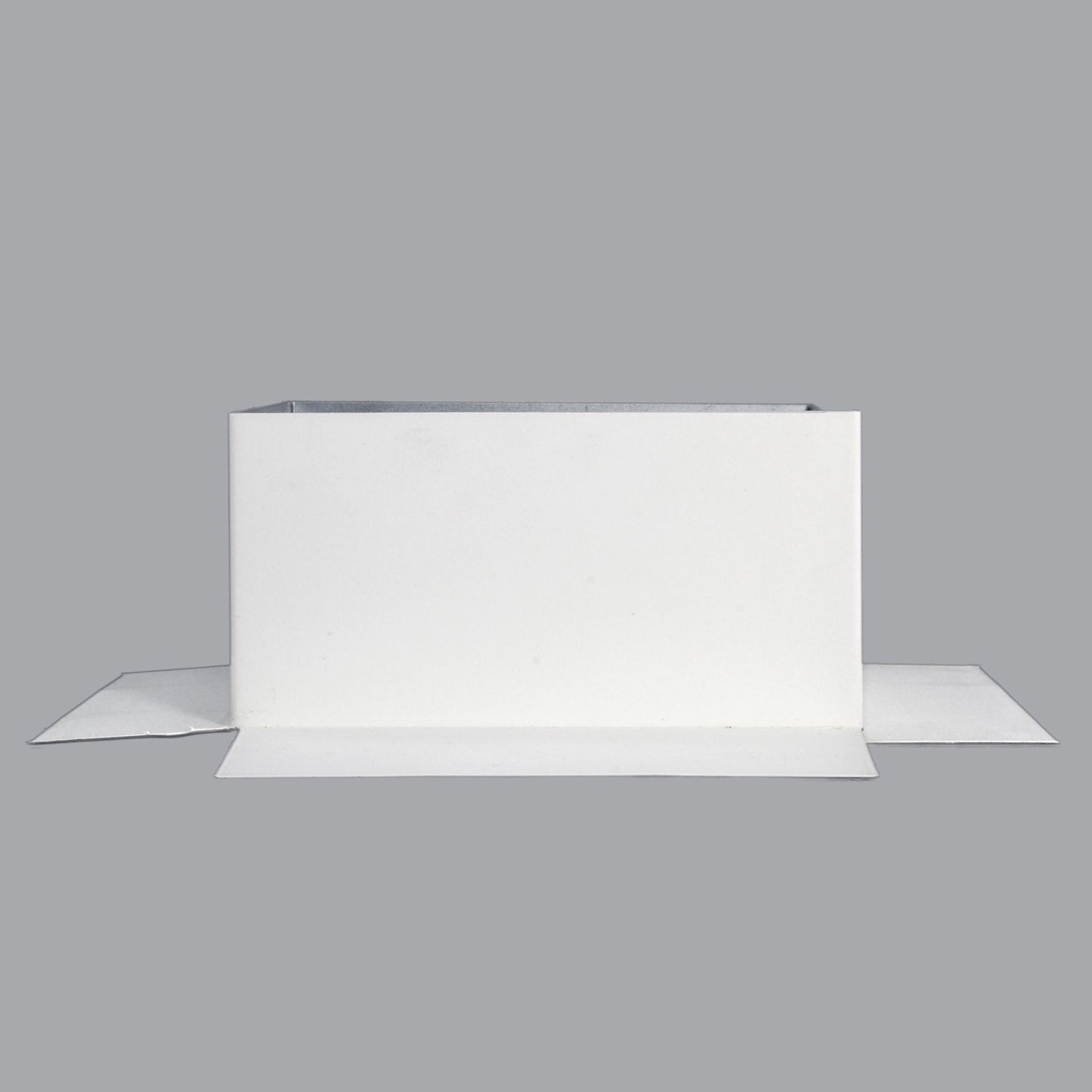 TPO Clad Steel Pitch Pan - Pitch Pocket 6" x 6" Wide - 3" Tall - Active Ventilation Products