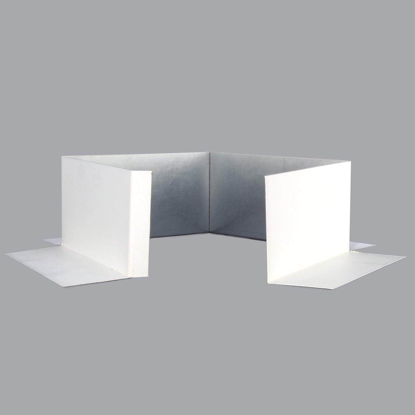 TPO Clad Steel Pitch Pan - Pitch Pocket 6" x 6" Wide - 3" Tall - Active Ventilation Products