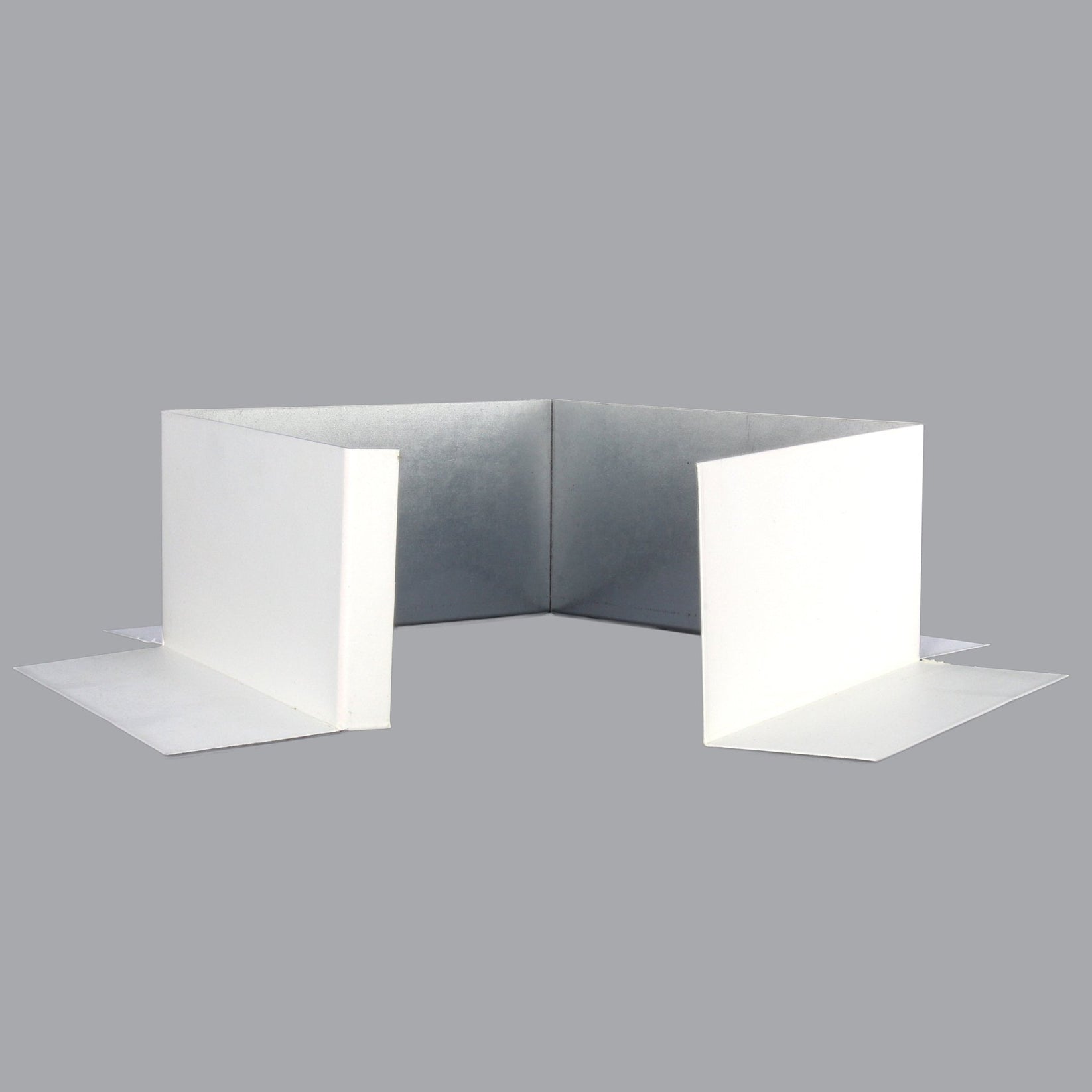 TPO Clad Steel Pitch Pan - Pitch Pocket 6" x 6" Wide - 3" Tall - Active Ventilation Products