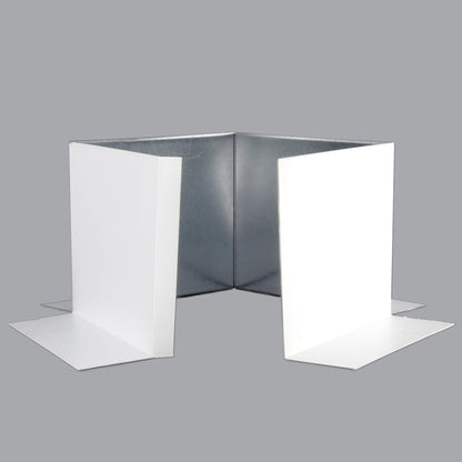 TPO Clad Steel Pitch Pan - Pitch Pocket 6" x 6" Wide - 5" Tall - Active Ventilation Products