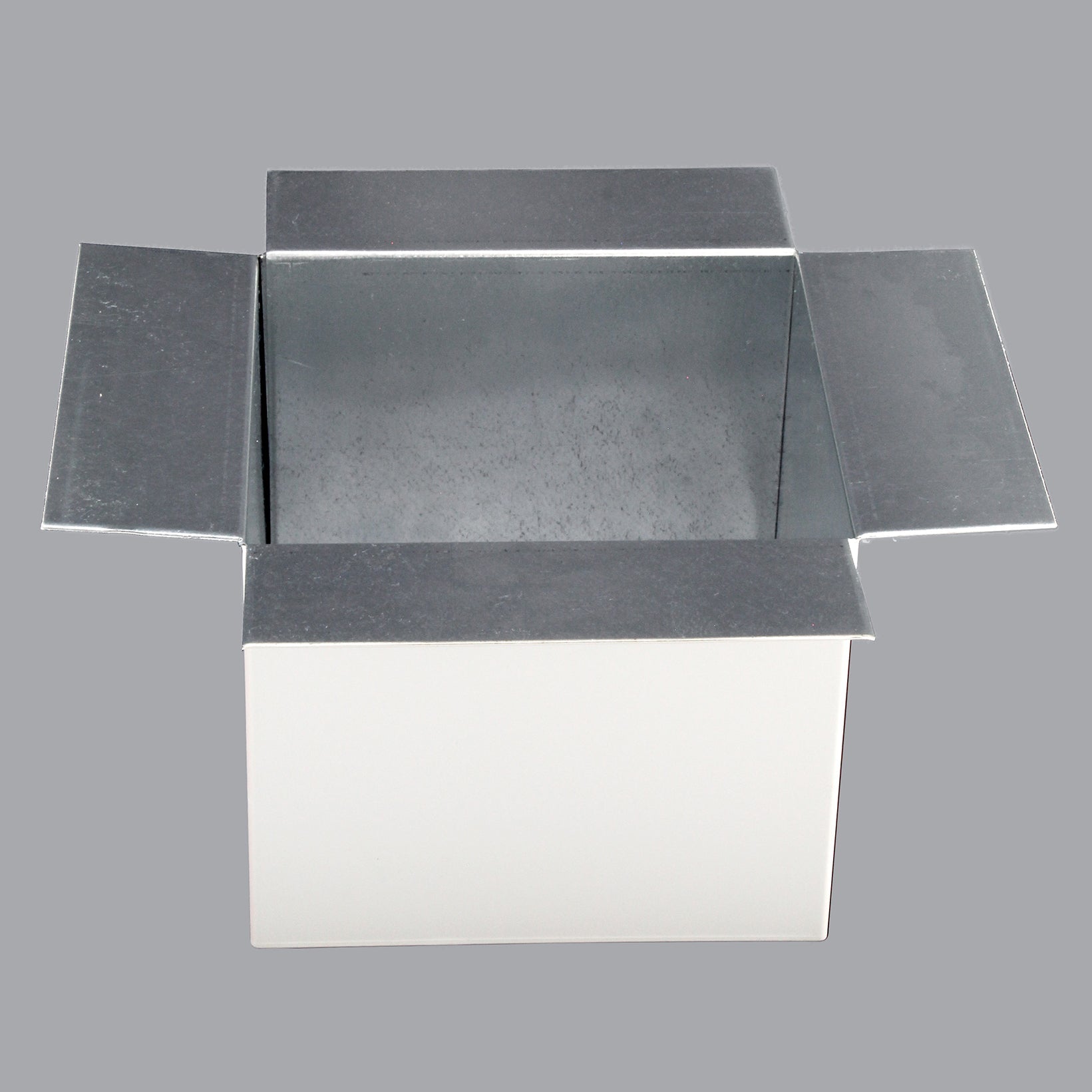 TPO Clad Steel Pitch Pan - Pitch Pocket 6" x 6" Wide - 5" Tall - Active Ventilation Products