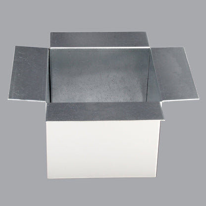 TPO Clad Steel Pitch Pan - Pitch Pocket 6" x 6" Wide - 5" Tall - Active Ventilation Products