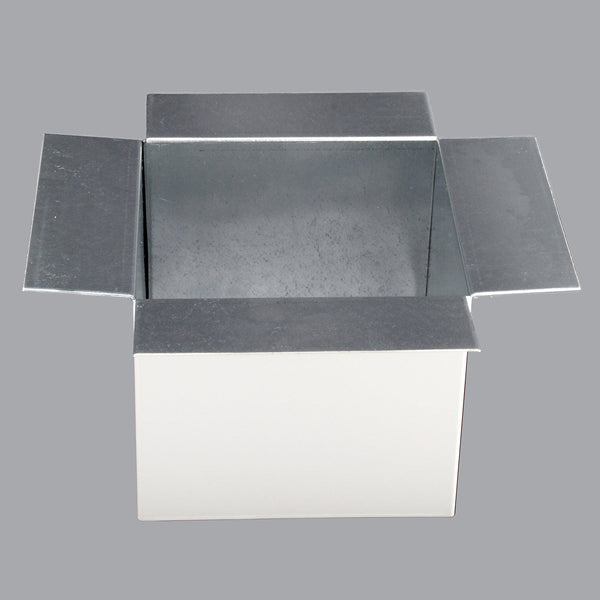 TPO Clad Steel Pitch Pan - Pitch Pocket 6" x 6" Wide - 5" Tall - Active Ventilation Products
