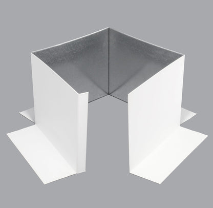 TPO Clad Steel Pitch Pan - Pitch Pocket 6" x 6" Wide - 5" Tall - Active Ventilation Products