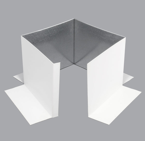 TPO Clad Steel Pitch Pan - Pitch Pocket 6" x 6" Wide - 5" Tall - Active Ventilation Products