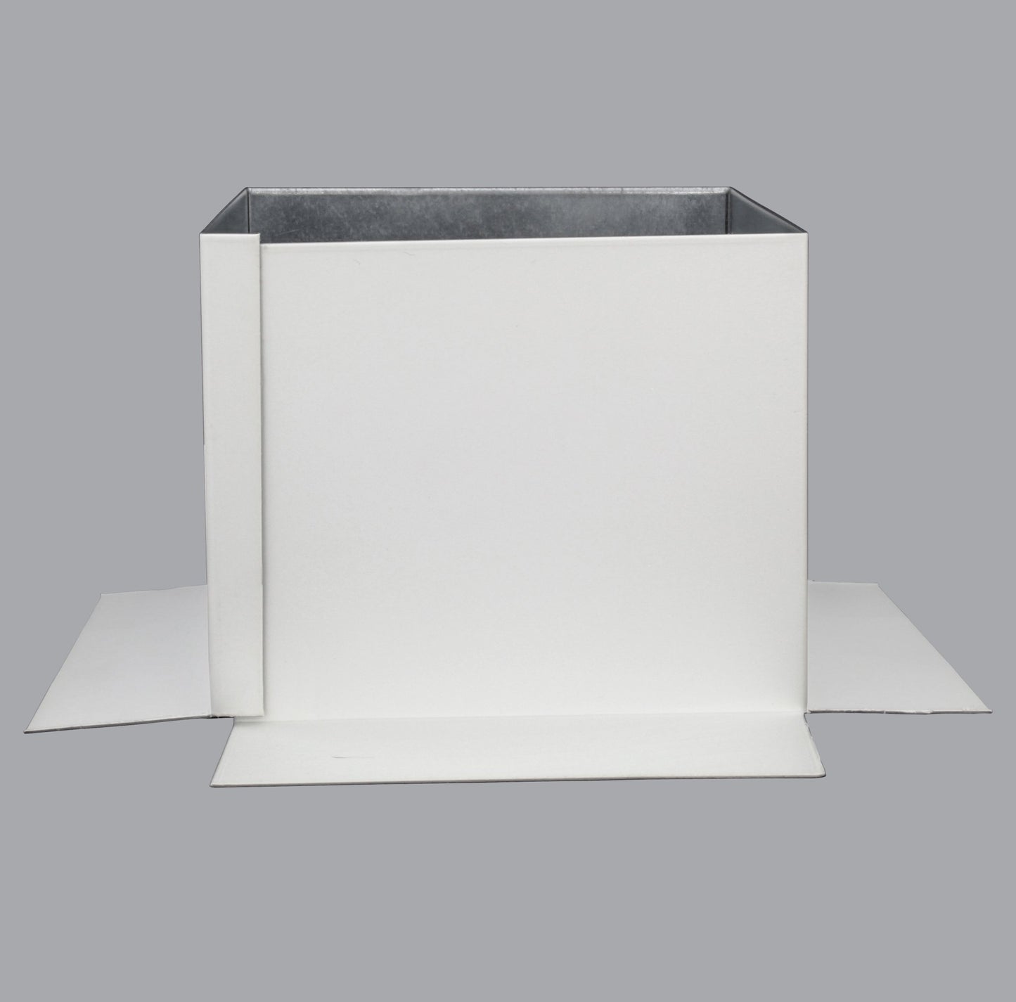 TPO Clad Steel Pitch Pan - Pitch Pocket 6" x 6" Wide - 5" Tall - Active Ventilation Products