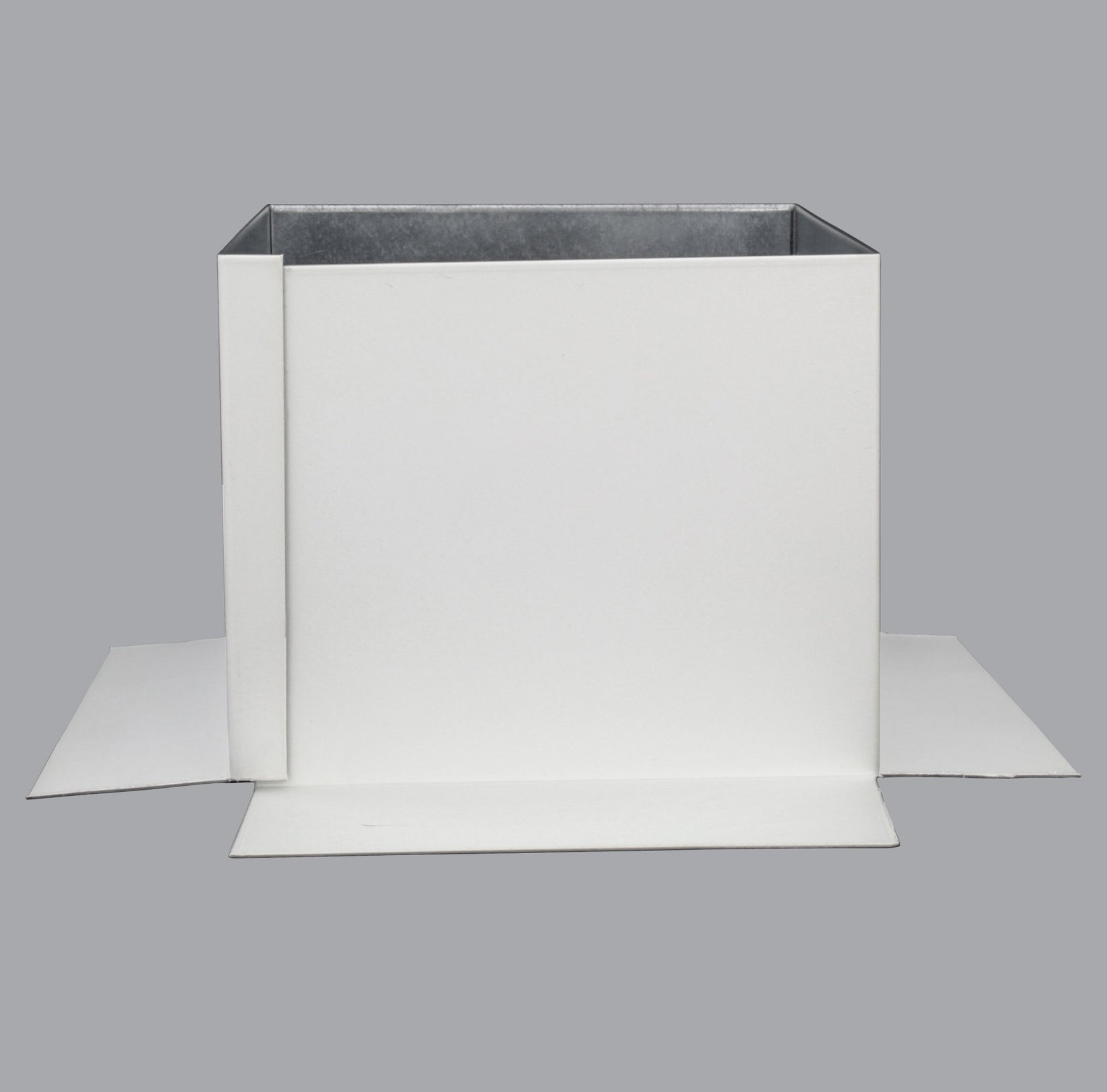 TPO Clad Steel Pitch Pan - Pitch Pocket 6" x 6" Wide - 5" Tall - Active Ventilation Products