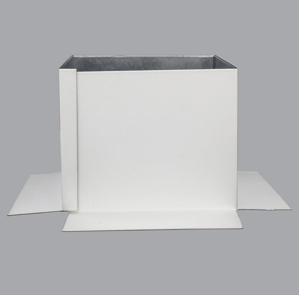 TPO Clad Steel Pitch Pan - Pitch Pocket 6" x 6" Wide - 5" Tall - Active Ventilation Products