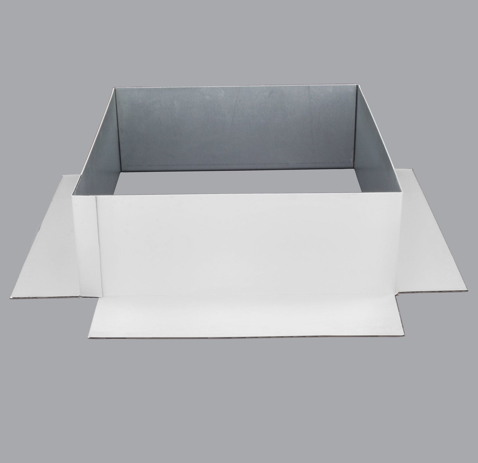 TPO Clad Steel Pitch Pan - Pitch Pocket 8" x 8" Wide - 3" Tall - Active Ventilation Products