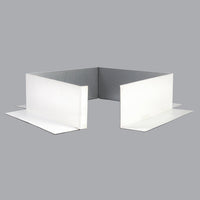 TPO Clad Steel Pitch Pan - Pitch Pocket 8" x 8" Wide - 3" Tall - Active Ventilation Products