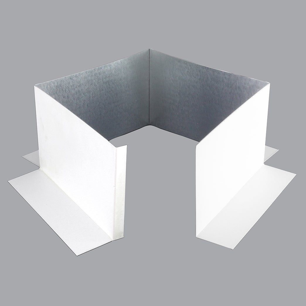 TPO Clad Steel Pitch Pan - Pitch Pocket 8" x 8" Wide - 5" Tall - Active Ventilation Products