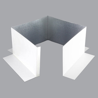 TPO Clad Steel Pitch Pan - Pitch Pocket 8" x 8" Wide - 5" Tall - Active Ventilation Products