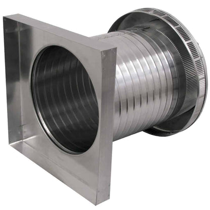 Model PV-12-C12-CMF | Pop Vent |  12" Diameter |  12" Tall Collar  | Curb Mount Flange  |  113 Sq. In. NFA