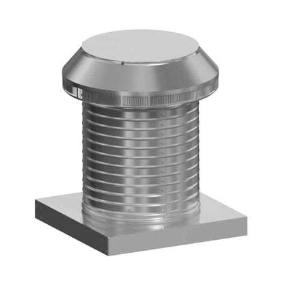 Model PV-12-C12-CMF | Pop Vent |  12" Diameter |  12" Tall Collar  | Curb Mount Flange  |  113 Sq. In. NFA