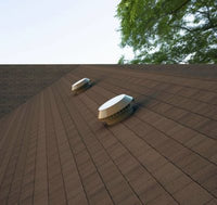 Roof Louver - Pop Vent | 12" Diameter | 2" Tall Collar | Flat Flange | 113 Sq. In. NFA - Active Ventilation Products