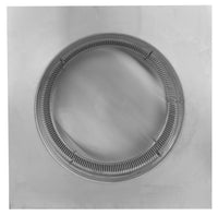 Roof Louver - Pop Vent | 12" Diameter | 2" Tall Collar | Flat Flange | 113 Sq. In. NFA - Active Ventilation Products