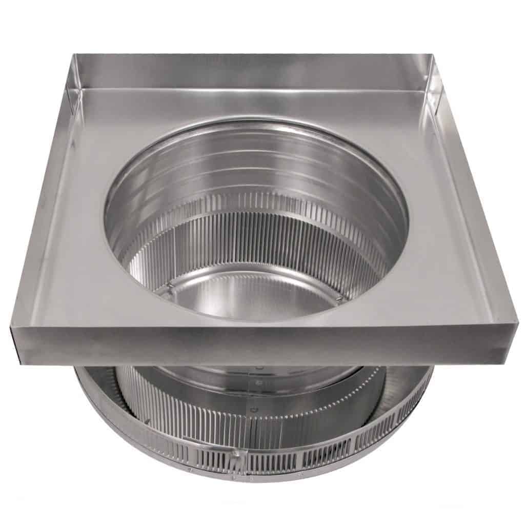 Model PV-12-C4-CMF | Pop Vent |  12" Diameter |  4" Tall Collar  | Curb Mount Flange  |  113 Sq. In. NFA