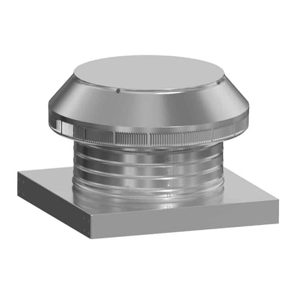 Model PV-12-C4-CMF | Pop Vent |  12" Diameter |  4" Tall Collar  | Curb Mount Flange  |  113 Sq. In. NFA