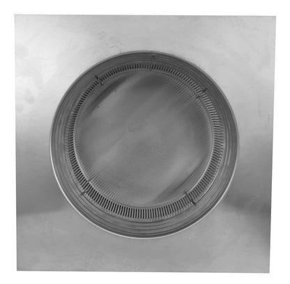 Model PV-12-C4  | Pop Vent |  12" Diameter |  4" Tall Collar | Flat Falng | 113 Sq. In. NFA