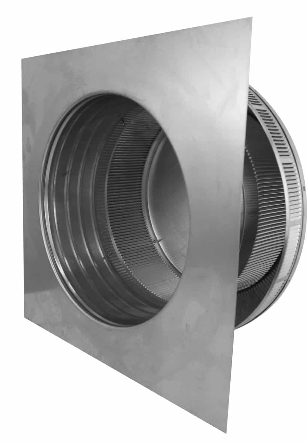 Model PV-12-C4  | Pop Vent |  12" Diameter |  4" Tall Collar | Flat Falng | 113 Sq. In. NFA