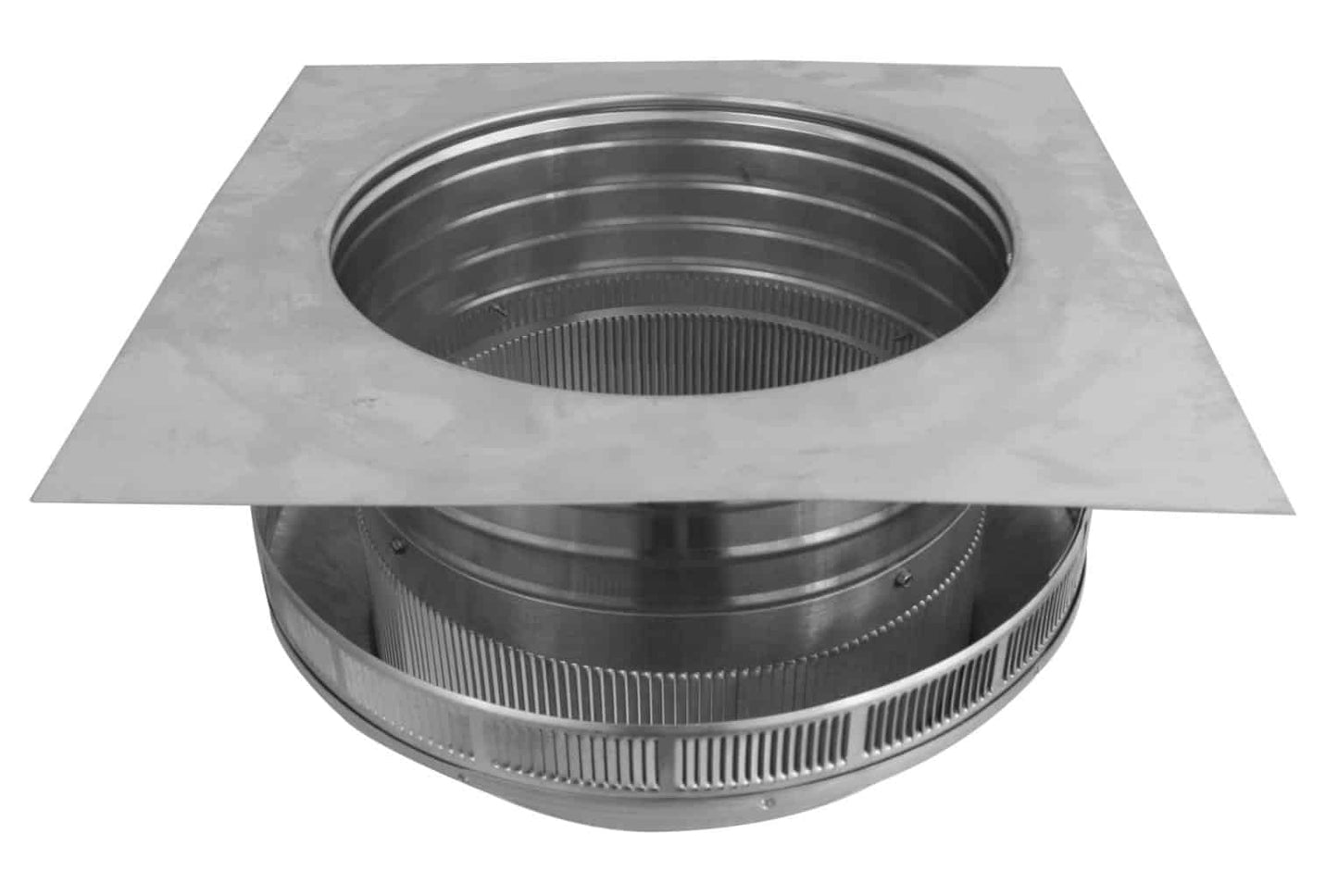 Model PV-12-C4  | Pop Vent |  12" Diameter |  4" Tall Collar | Flat Falng | 113 Sq. In. NFA